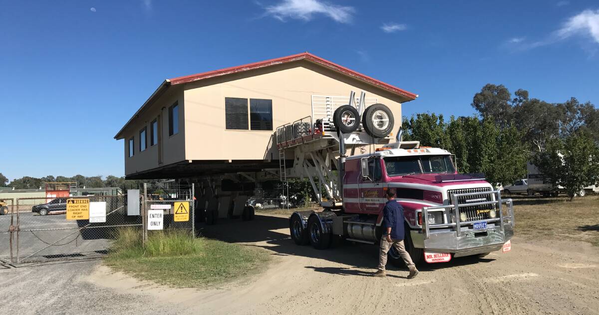 READY TO MOVE: Batlow resident Ange Dierkx said it costs about $35,000 to transport a home, which can be a downside of movable homes. Picture: supplied