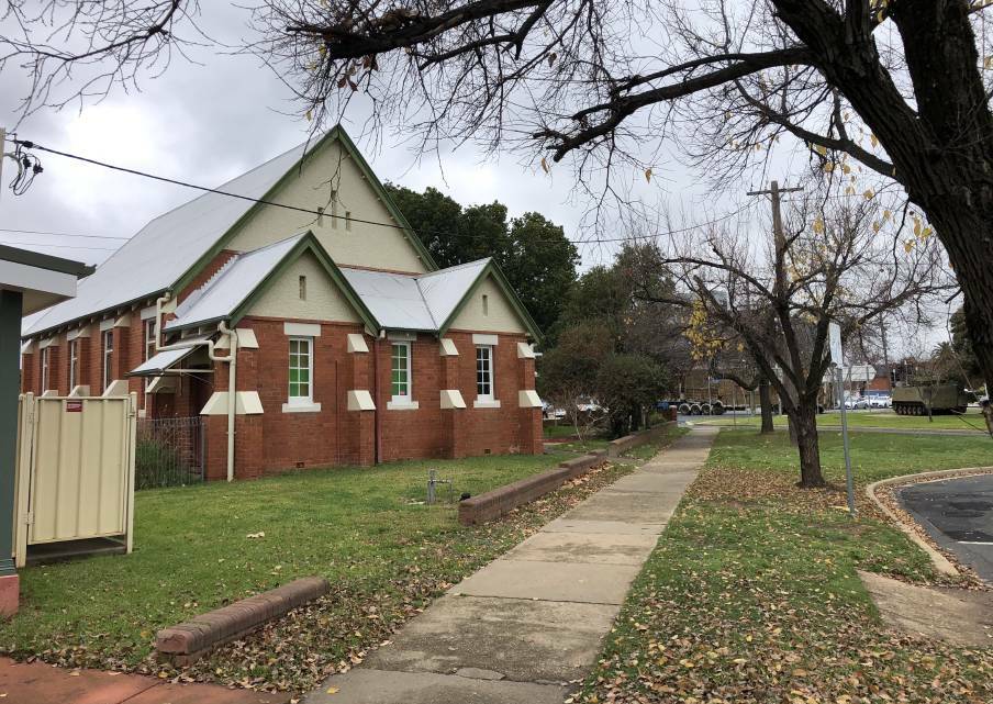 NEW USE: Saint Luke's Church on Docker Street will be converted into a preschool as demand for early education places increase after gaining Wagga City Council approval last week. Picture: Jess Whitty