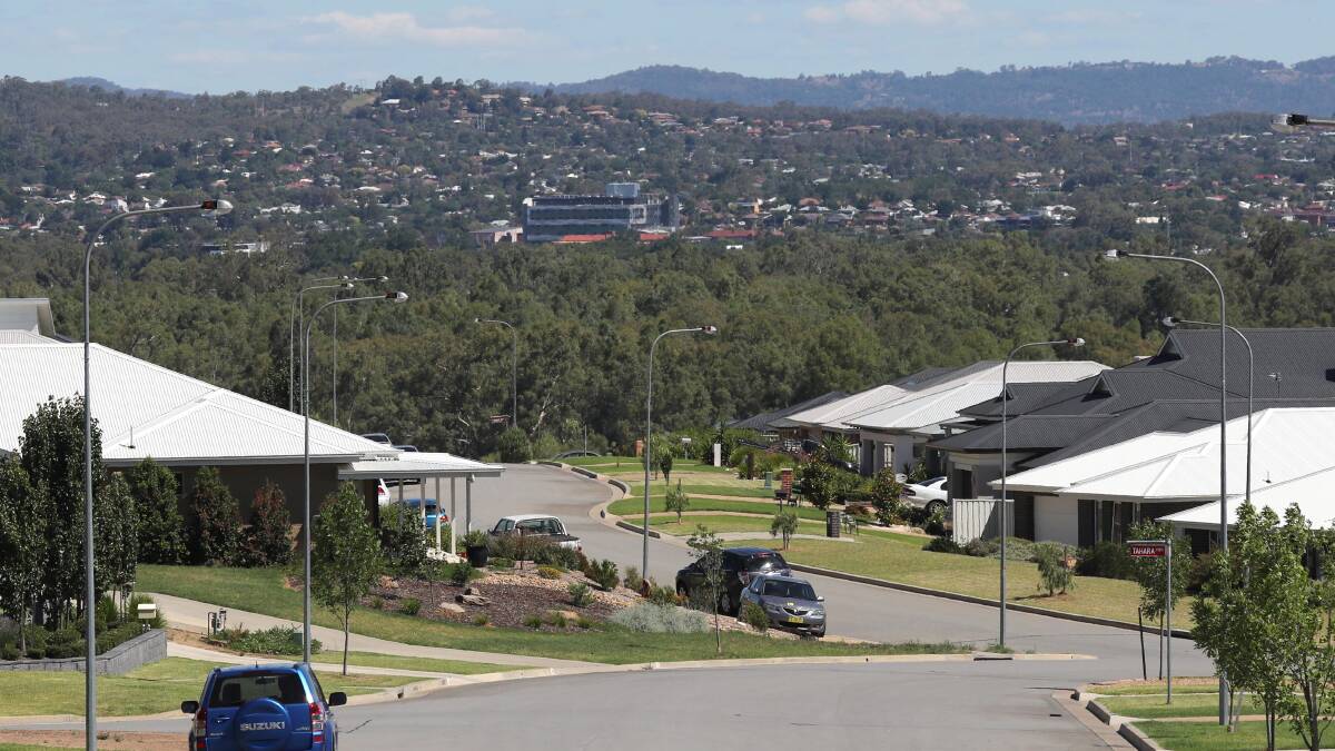 ON THE RISE: Proposed 98 lot subdivision to add to Estella Heights is proof that Wagga is "standing" strong against property slumps witnessed in capital cities. 