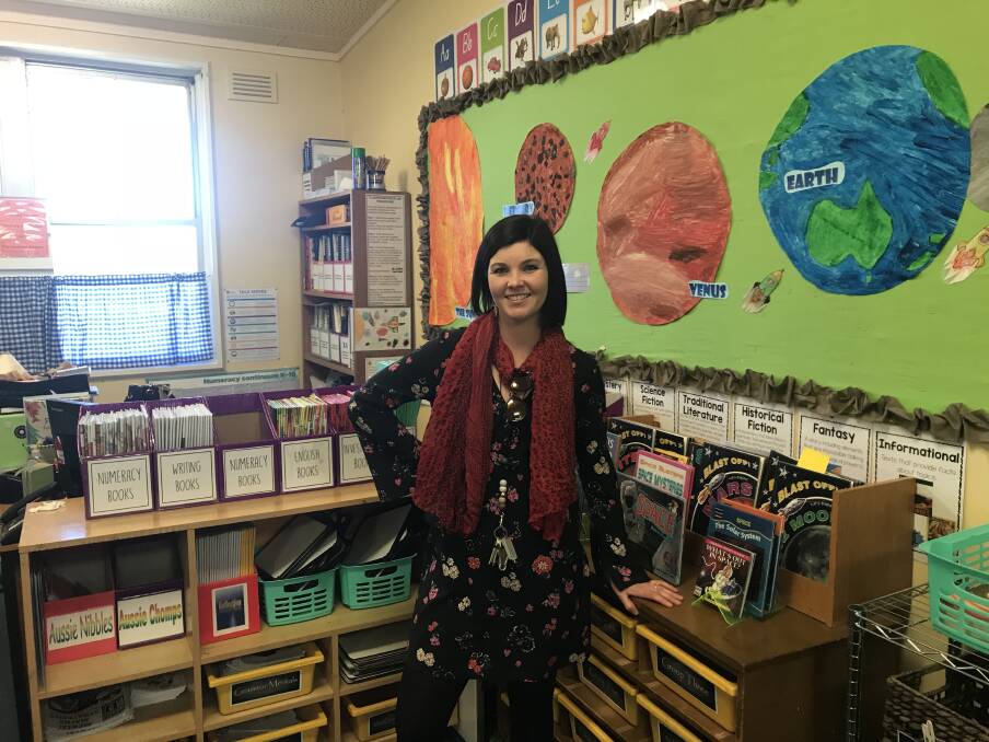 FEATURE THE TEACHER: Ashmont Public School grade 3 teacher Amanda Barratt said her class often compare and share home life and said 'if you’re a parent of a child in my class, I know everything about you'. Picture: Jess Whitty