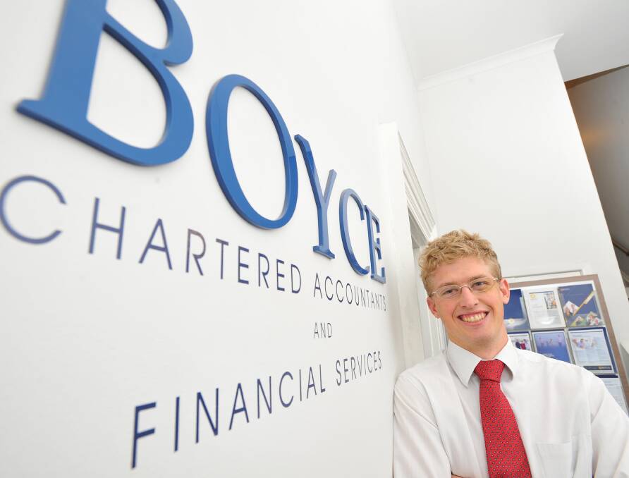 PREPARATION: Wagga's Boyce Chartered Accountants recently appointed director Hamish Cullenward said being prepared is the key to ensuring a smooth tax return. 