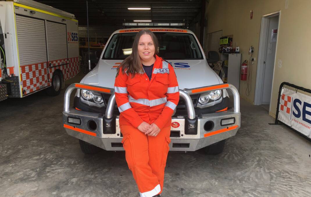 ON THE FRONT LINE: Madison Clear, 22, will be among Wagga State Emergency Service volunteers celebrating 60 years of service to the community during natural and man-made disasters. Picture: Jess Whitty