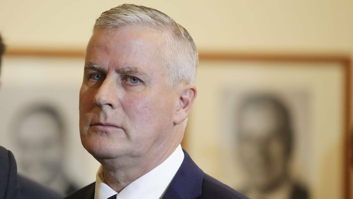 DEFIANT: Deputy PM and Riverina MP Michael McCormack is confident he has his party's backing. 