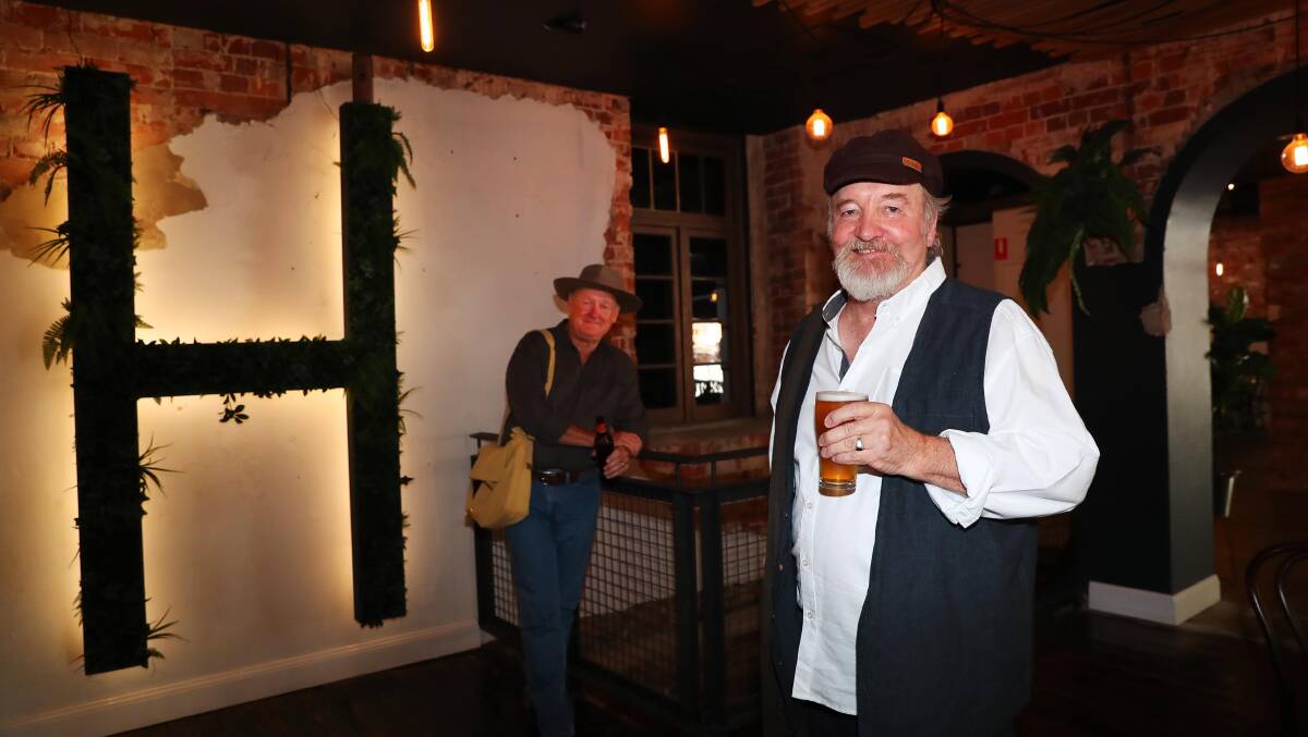 Hosts of the "historical and hysterical pub tour" Last Drinks Stephen Holt and Peter Cox said their five tours so far have been "well-received". Picture: Emma Hillier