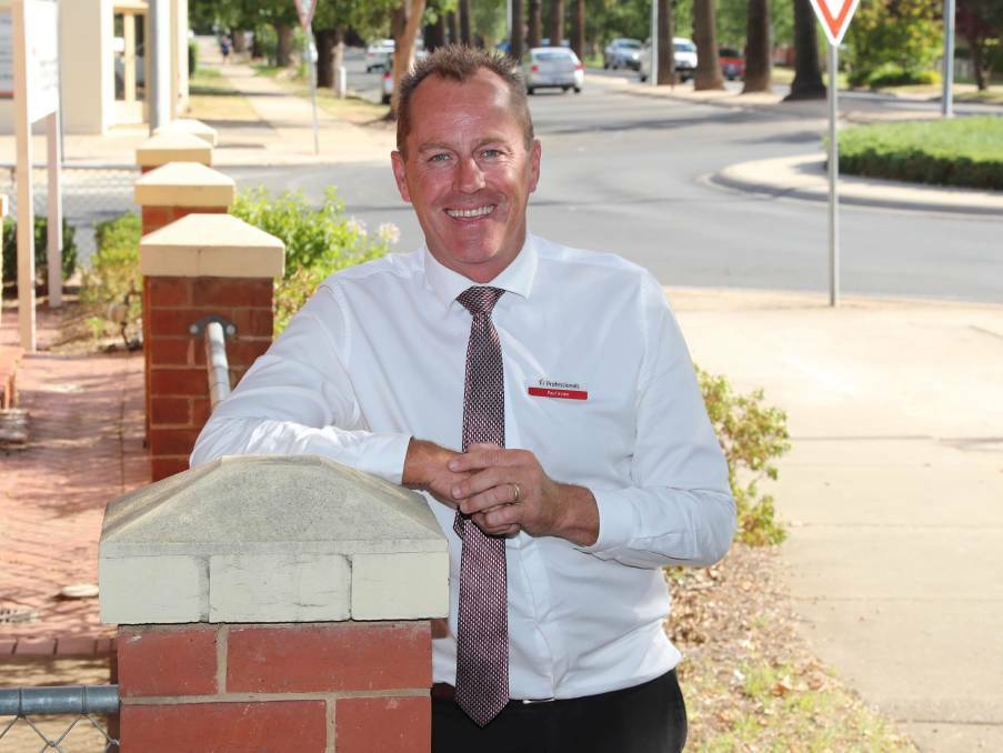 Paul Irvine says The Mill's low vacancy rates are due to its close proximity to Wagga's main street, a pool and because it offers a convenient and modern low-maintenance lifestyle. Picture: Les Smith