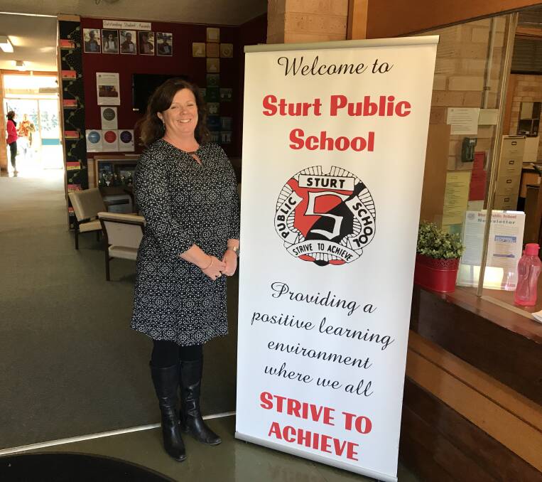 STURT REPRESENT: Teacher Fiona Hawkins at Sturt Public School says she loves teaching because no day is ever the same. Picture: Jess Whitty