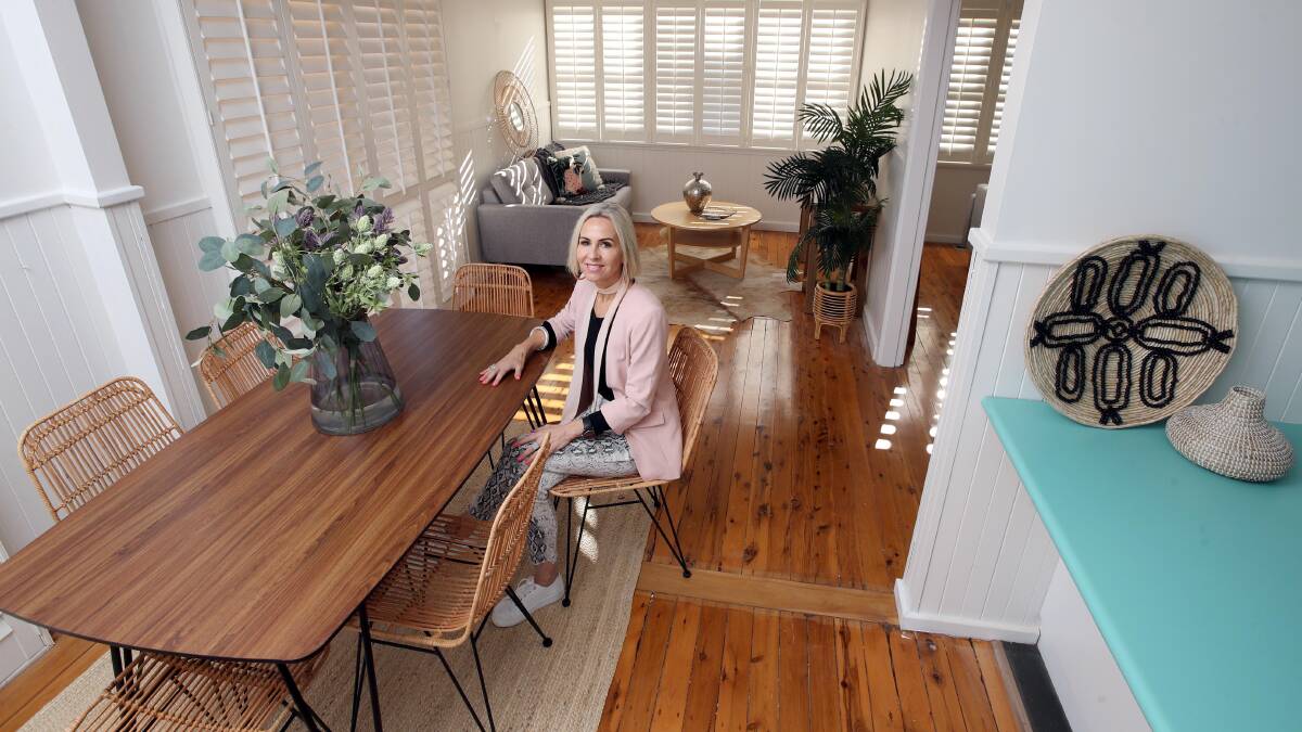 END OF AN ERA: Wagga property stylist Margaret Hull says many properties she has styled have turned their separate dining rooms into offices. Picture: Les Smith