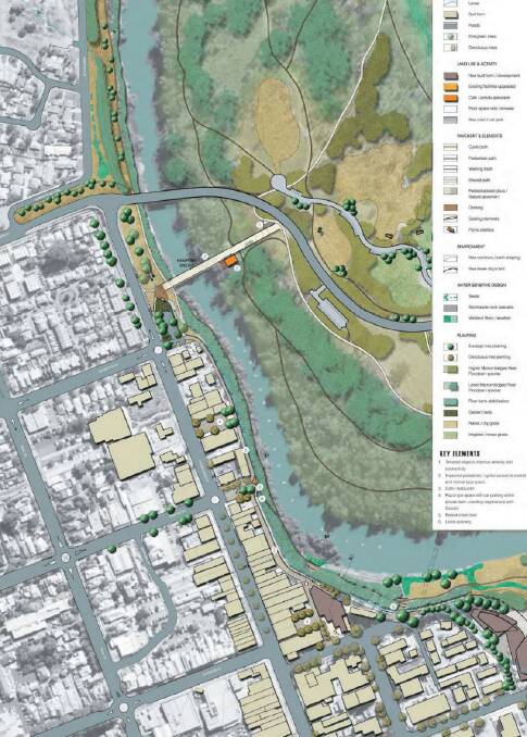 MASTER PLAN: This shows the Riverside Master Plan, which incorporates the greater picture, such as improving amenities on Cadell Place. 