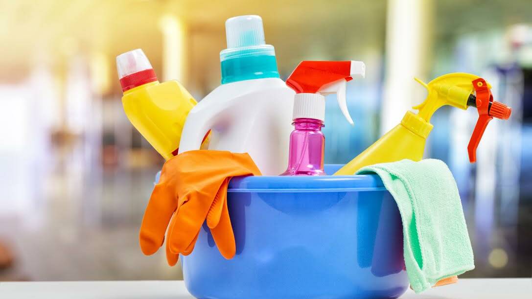 IT'S TIME: to bring out the old rags and cleaning products to ensure your home is tip-top. 