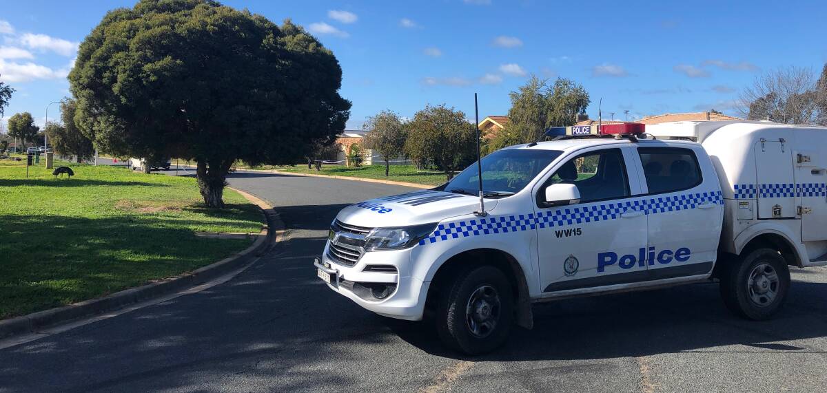 Search enters its second day for gunman that targeted Forest Hill property on Eldershaw Drive. Picture: Jess Whitty