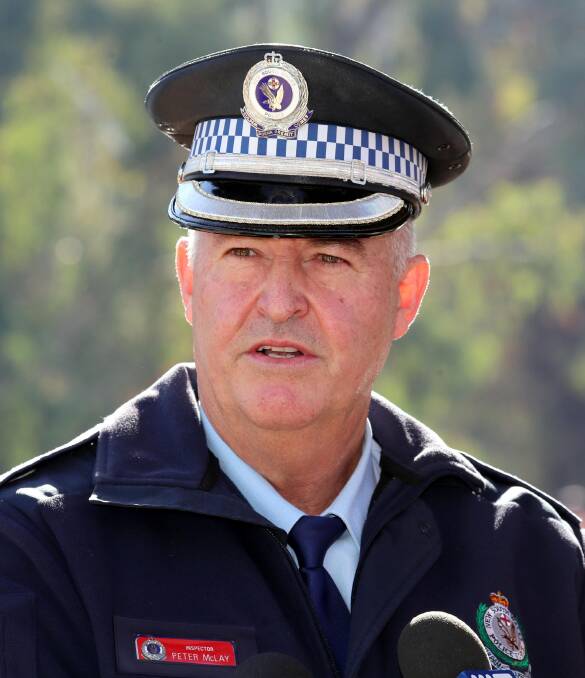 LOOK OUT: Riverina Police District Inspector Peter McLay says motorists will be targeted on roads tonight and Saturday night. Picture: Les Smith