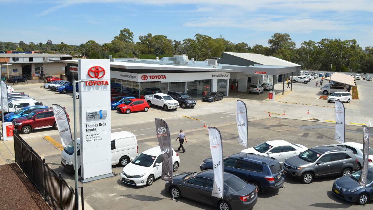 Thomas Bros group will get a new $2m development, with two more car sale centres including Jaguar and Land Rover. 