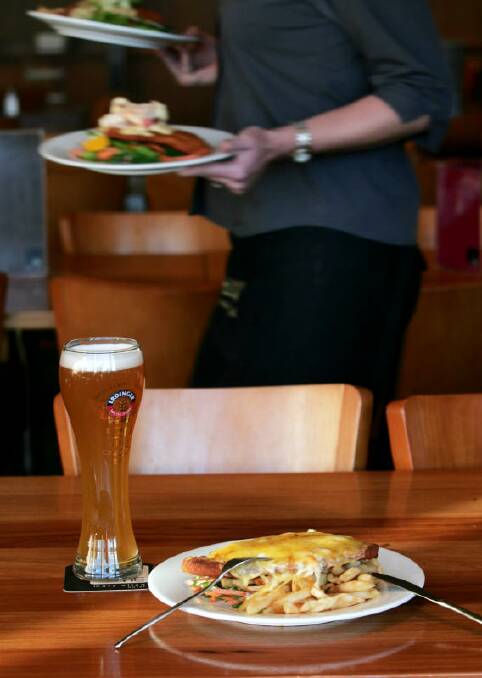 All about that parmi at the pub! 