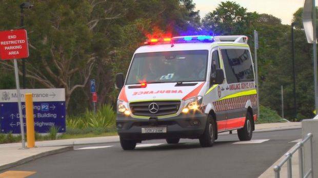 STABLE CONDITION: The 25-year-old driver was transferred to Sydney's St George Hospital this afternoon in a serious but stable condition.