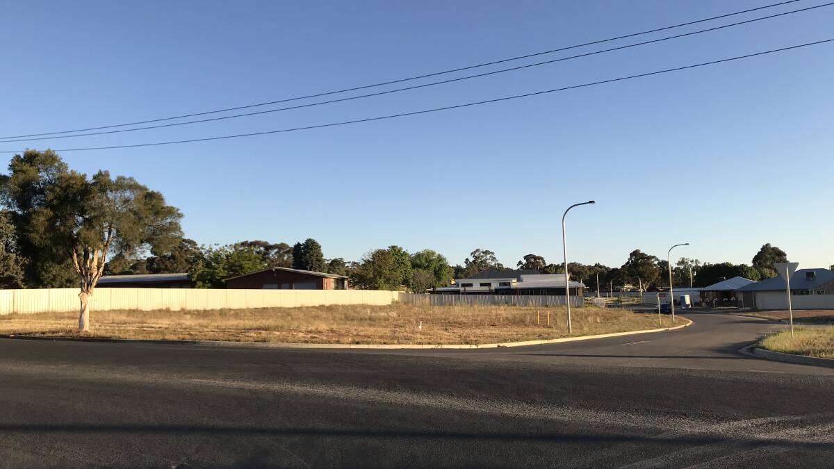 The approved site for the new child care centre is on the corner of Urana Street and Wade Street in Turvey Park's College Estate. Picture: Jess Whitty