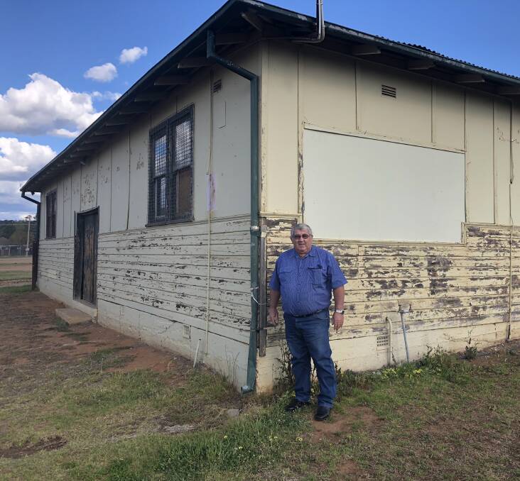 TIME TO GO: Wagga Show Society president Bruce Ryan said the Craft Hall, built in the 1930s, no longer serves purpose in the community and it would be "10 times as much to repair, as it is to demolish". Picture: Jess Whitty