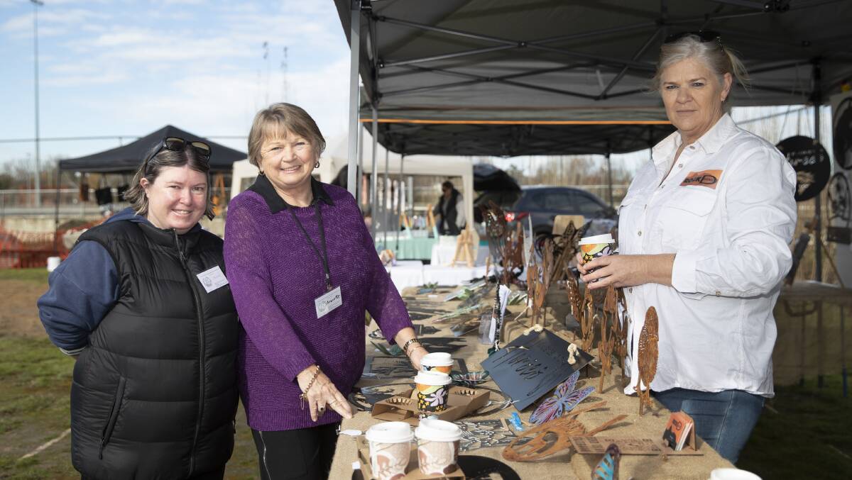 CELEBRATION: Hundreds of Wagga residents spent their Saturday morning perusing the stalls at the Wagga Women's Shed celebration. Pictures: Madeline Begley