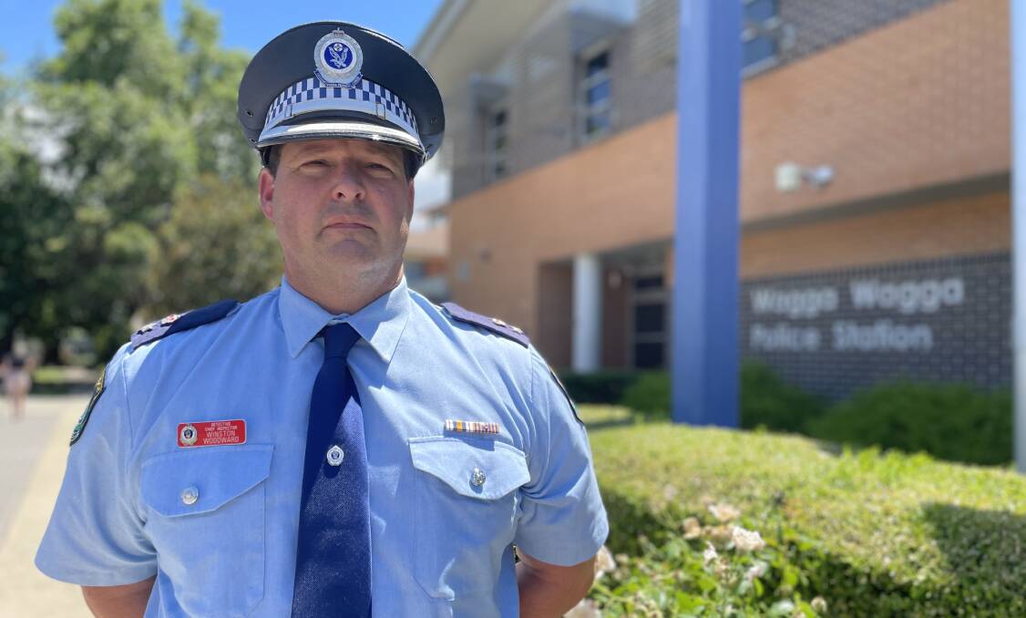 DISAPPOINTED: Acting Superintendent Winston Woodward alleged the six residents attacked the officers "from the word go" before any communication had taken place. Picture: Monty Jacka