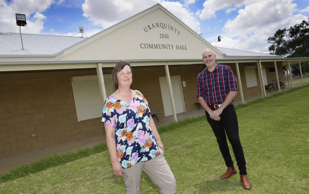 MOVE: Deb Bewick and Tim Koschel are pushing for some Wagga City Council meetings to be held in the region's outlying towns. Picture: Les Smith