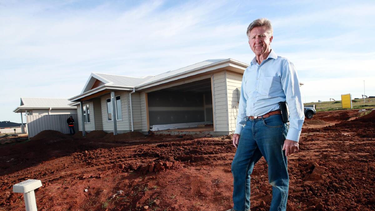 CONSTRUCTION: Wayne Carter says the $500 million boost must be used to reduce "bureaucratic red tape" in the planning process. Picture: Les Smith