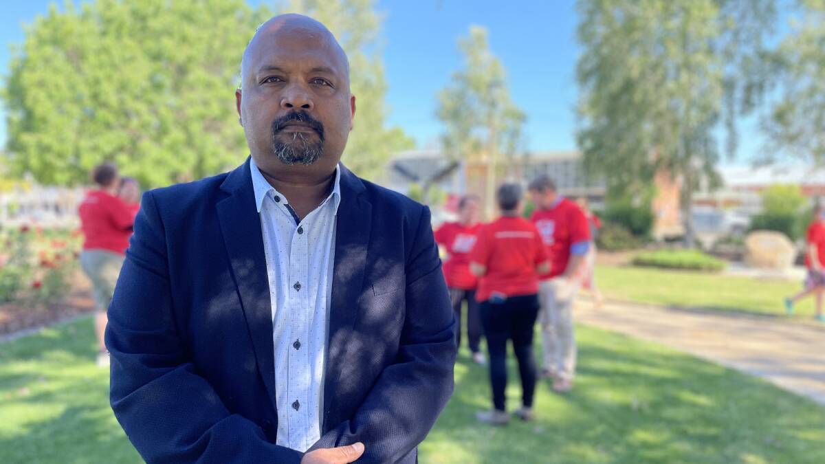 DIRE SITUATION: NSW Teachers Association deputy president Henry Rajendra will be visiting schools across Wagga tomorrow to speak to local teachers. Picture: Monty Jacka