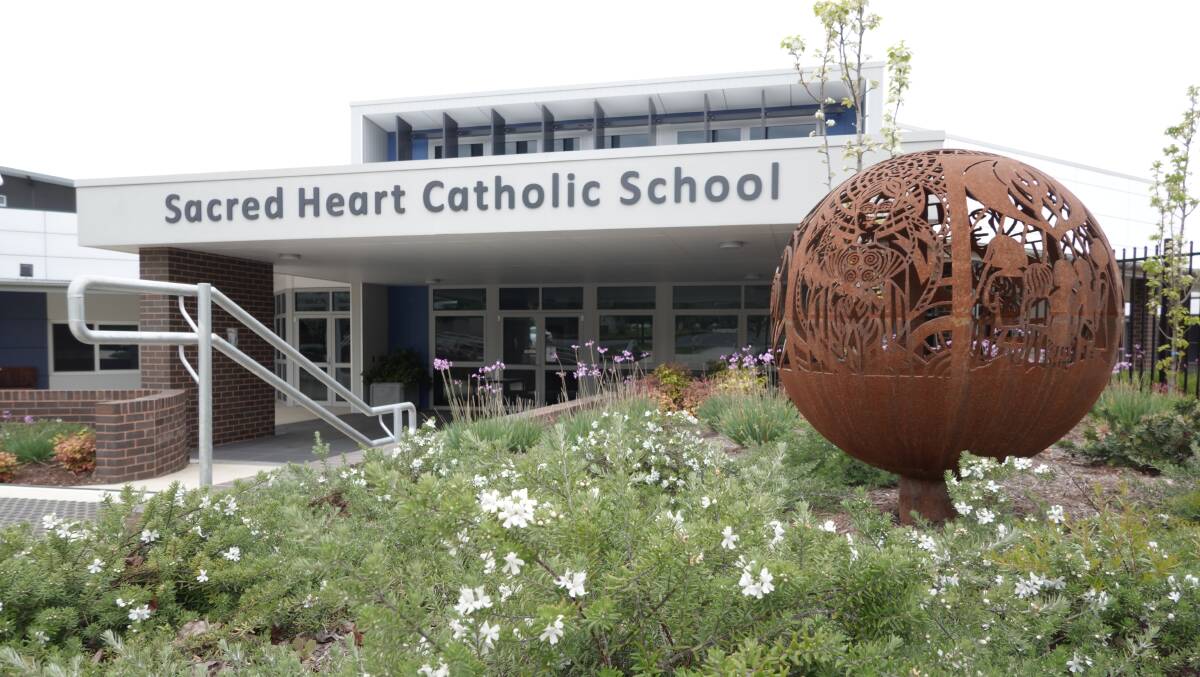 REVAMP: Sacred Heart Catholic School on Lake Albert Road looks to be in line for a $3 million upgrade. Picture: Monty Jacka
