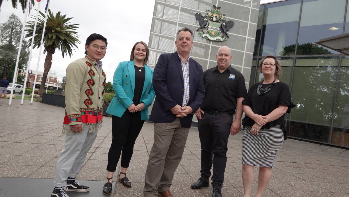 GROUP C: Maddison Smith is running on the 'Community First' ticket alongside Phong Tiwangce, Dallas Tout, Michael Small and Susan Thomas. Picture: Monty Jacka