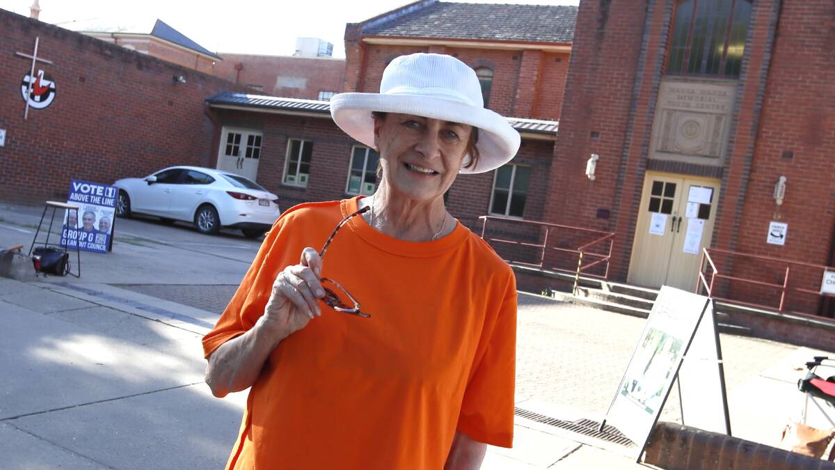 AGAINST: Wagga resident Fran Trench is hoping this year's mayoral referendum will finish with a 'No' vote. Picture: Les Smith