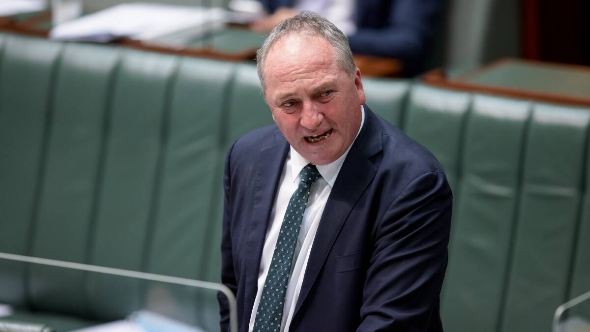 IN CHARGE: Barnaby Joyce took the Nationals leadership off of Michael McCormack back in July last year. Picture: Sitthixay Ditthavong