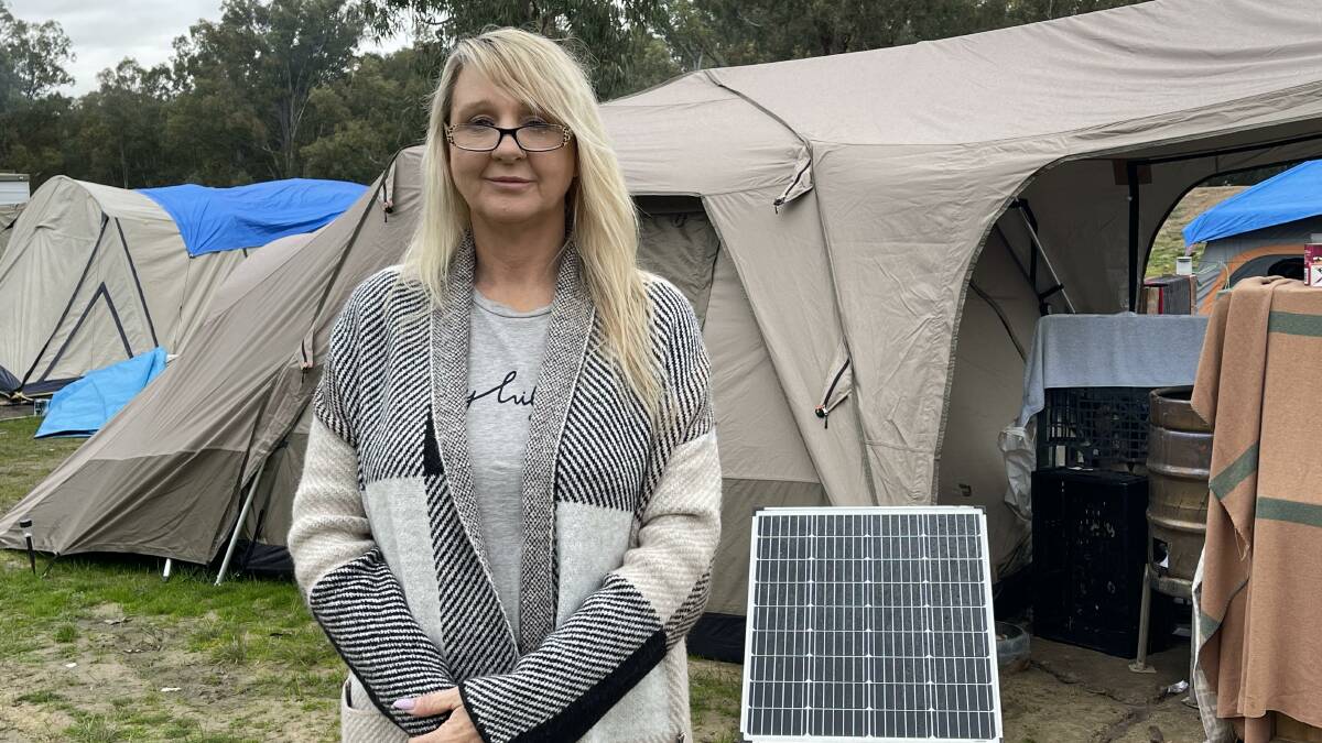 WAY OUT: Karen Prowse, a fierce advocate for Wagga's homeless population, says she finds the number of abandoned homes around the city disgusting. Picture: Taylor Dodge