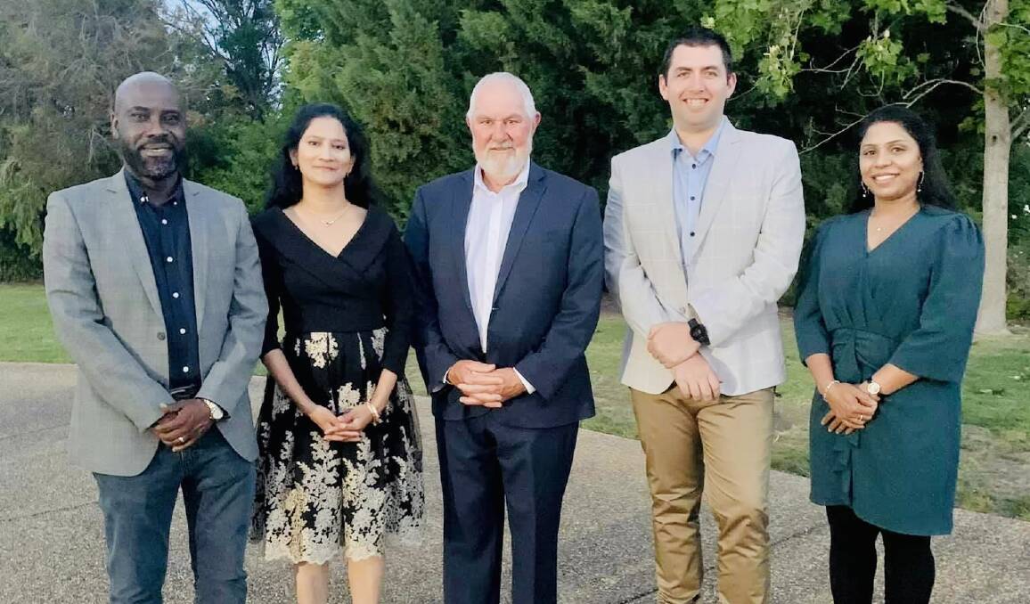 GROUP D: Samuel Avo is running for council on the Supporting Diversity ticket alongside Razia Shaik, Rod Kendall, Rory McKenzie and Fetzy Mathew. Picture: Supplied