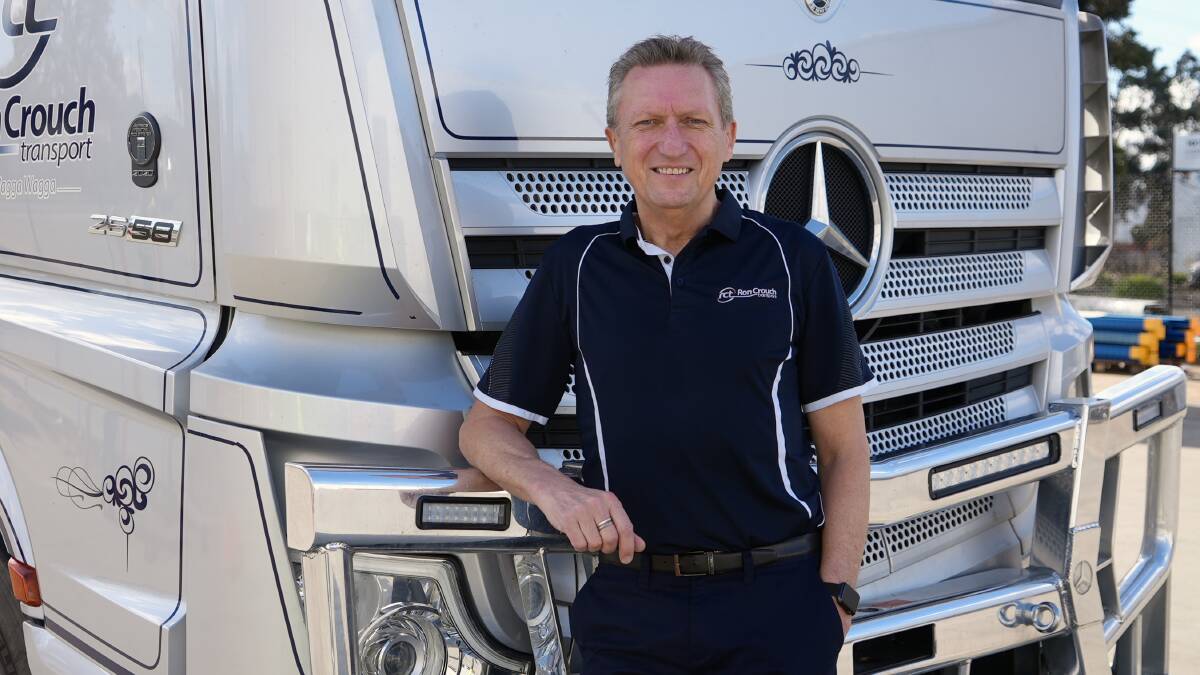 STEP UP: Ron Crouch Transport managing director Geoff Crouch said the industry desperately needs to find ways to become more attractive to young people. 