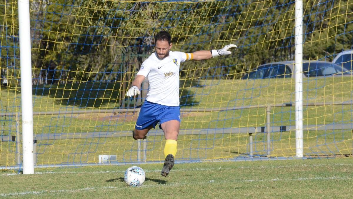 PREPARED: Michael DePaoli and the rest of Yoogali SC are set for an intense end to the season as they fight for a spot in the finals. Picture: Monty Jacka