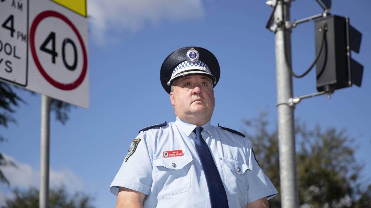 ISSUE: Riverina Highway Patrol Inspector, Darren Moulds, urged Wagga motorists to take responsibility for their actions and not drive while under the influence. Picture: Madeline Begley