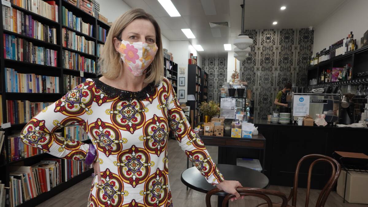 SETBACK: Vickie Burkinshaw, the owner of Curious Rabbit cafe, believes some customers will refuse to disclose their vaccination status despite the new restrictions. Picture: Monty Jacka