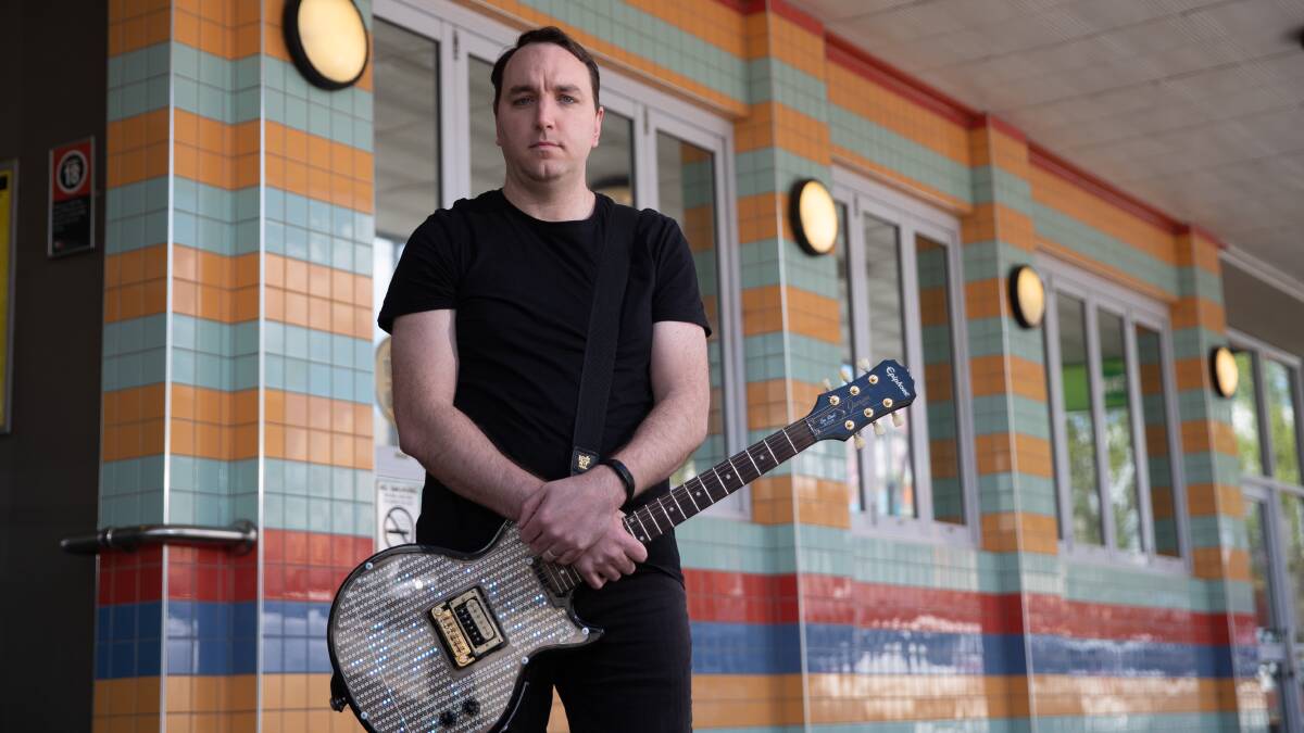 Rocket 88 lead guitarist Andrew Gibson says he was "devastated" to find out the Duke of Kent Hotel had suddenly closed down. Picture by Madeline Begley