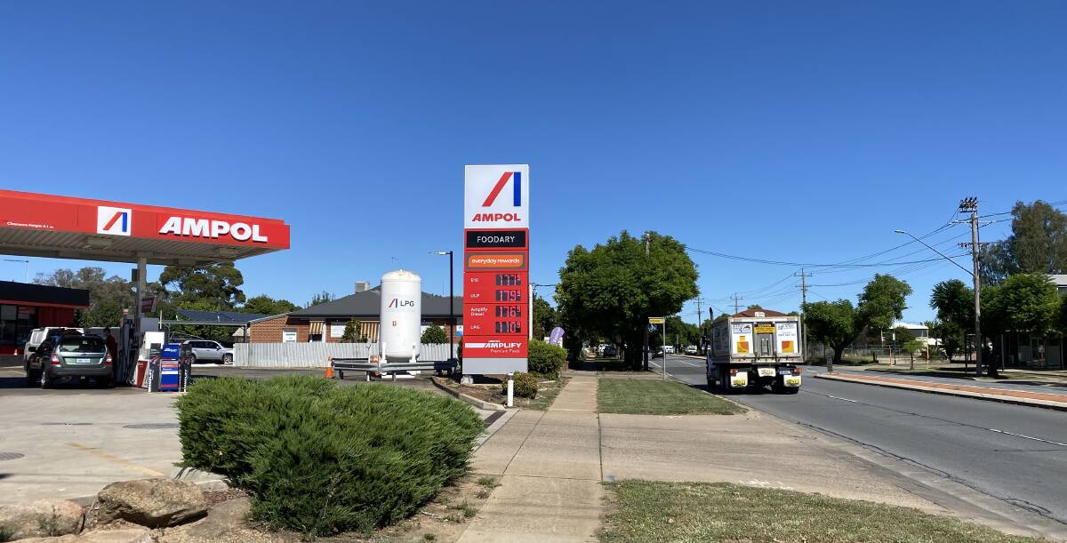 INCREASE: The Ampol service station on the corner of Edward and Docker Streets was selling Unleaded 91 for $1.77 per litre on Friday morning. Picture: Andrew Pearson