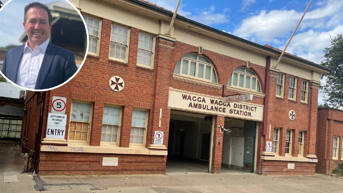 DISCREPANCY: Deputy Premier Paul Toole's response to a question about the Wagga ambulance station controversy has drawn criticism from councillor Dan Hayes and former mayor Greg Conkey. Picture: Monty Jacka