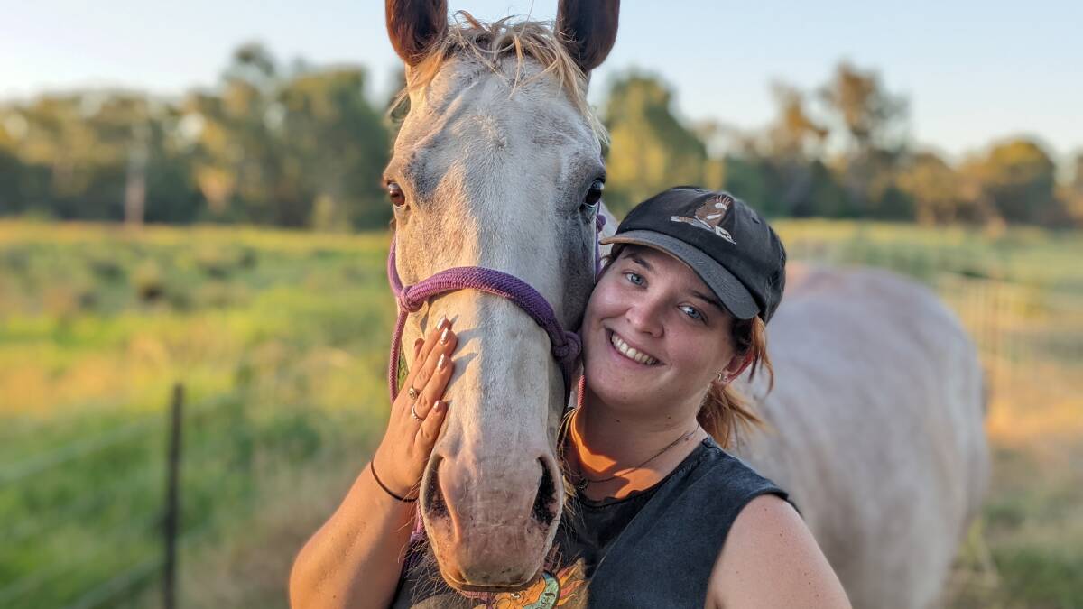 WORRIED: Tamara Percival said the detection of the virus in the Riverina was "pretty scary" for the region's horse owners. Picture: Supplied