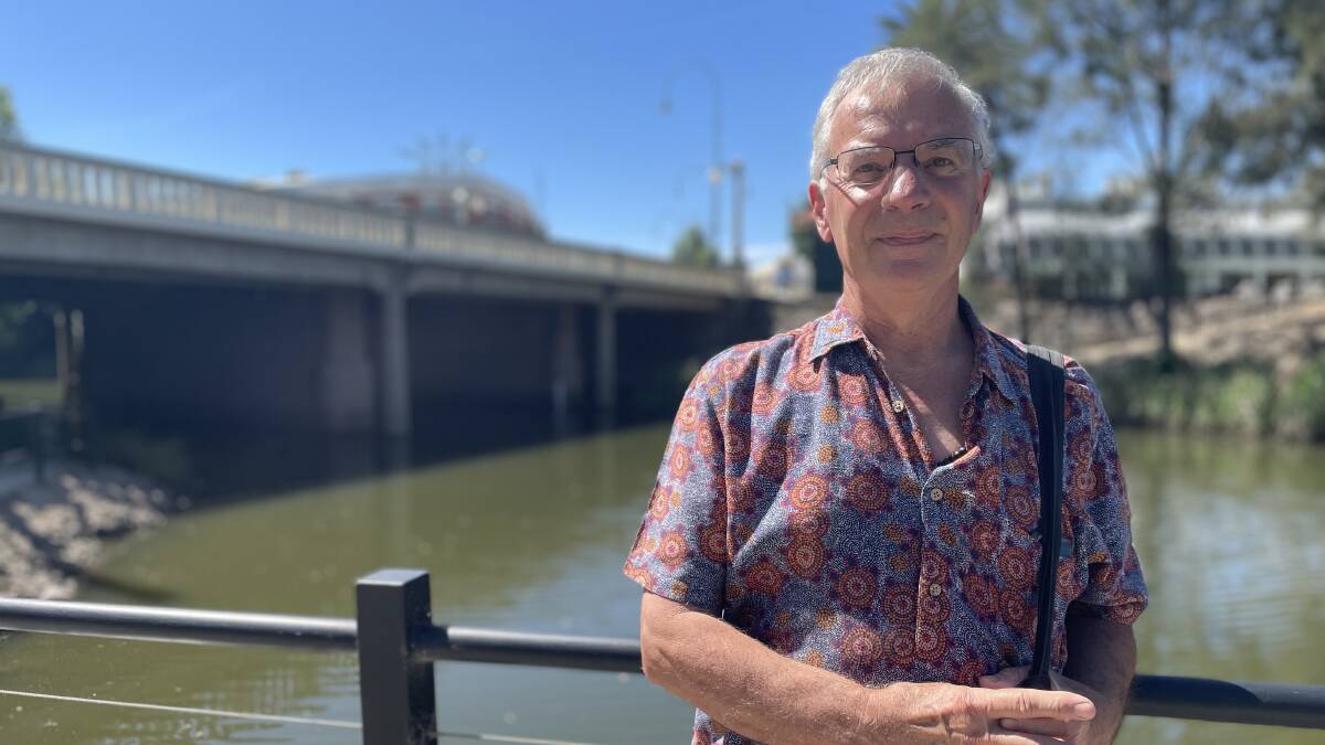 GREENS: Retired project designer George Benedyka wants to push Wagga towards a greener, more pathway focused future. Picture: Monty Jacka