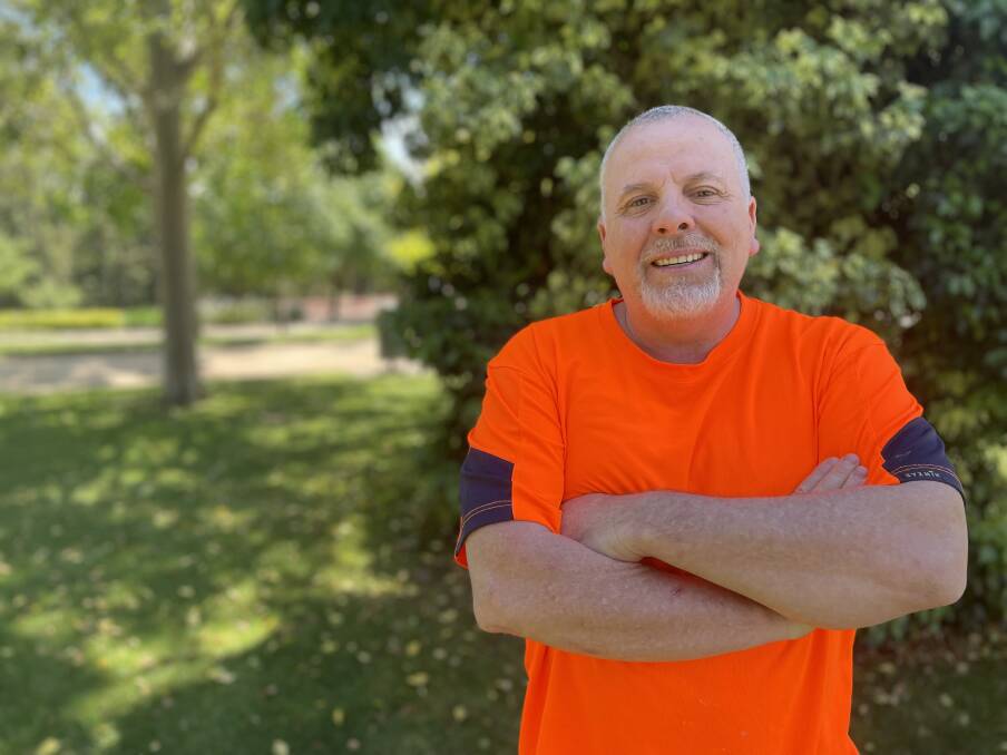 PREPARED: Clean Out Council candidate Richard Foley admitted he would face a "huge learning curve" when he is elected to council. Picture: Monty Jacka
