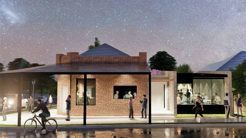 CONCEPT: An artist's impression of The Brew on Coleman Street following the completion of the $515,000 renovations. Picture: Sewell Design