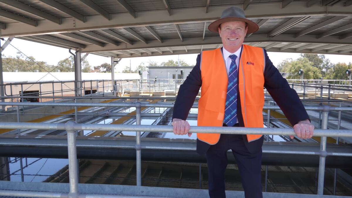 ACHIEVEMENT: Riverina Water CEO Andrew Crakanthorp described the opening of the facility as a milestone moment. Picture: Monty Jacka