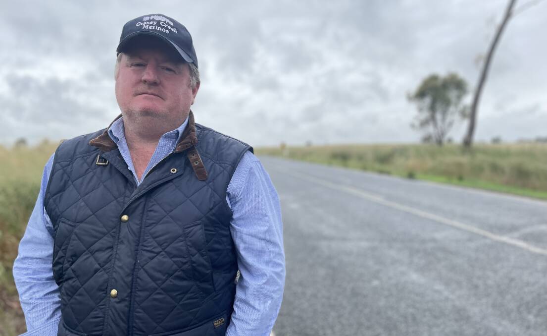 LAST STRAW: Paul Cocking is calling for major upgrades to the design of Holbrook Road following the latest fatal crashes along the road. Picture: Monty Jacka