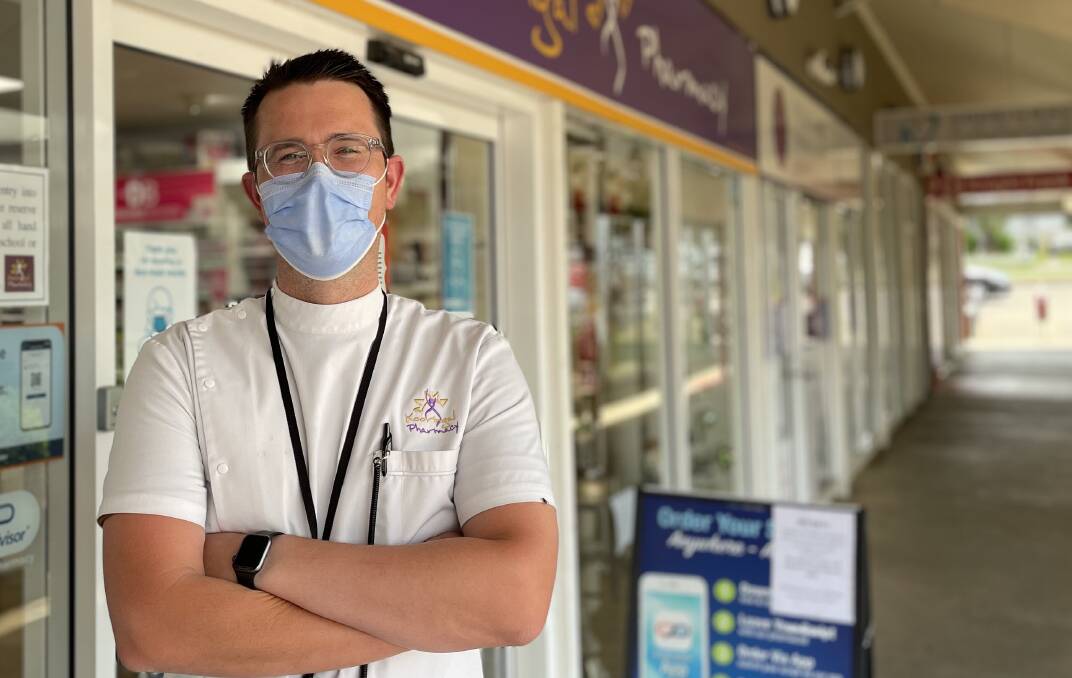 LATE START: Kooringal Pharmacy co-owner Justin Smith said Wagga residents have only really started coming in for the flu shot in the past two weeks. Picture: Conor Burke