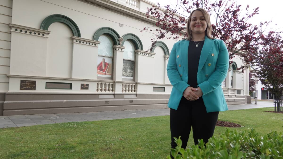 OUTLOOK: Maddison Smith is running for council to help provide a young, female perspective to the issues across the region. Picture: Monty Jacka