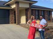 POSITIVE: Oma Bahonar and Ben Salehi recently purchased their first home in Wagga and said they welcomed anything that made the process easier or cheaper for others. Picture: Supplied