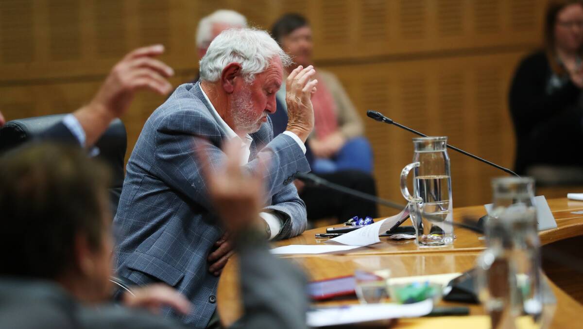 ECONOMIC: Wagga councillor Rod Kendall, pictured in 2020, said it was important Wagga City Council ensure the move to net zero was done in a financially-viable way. Picture: Emma Hillier