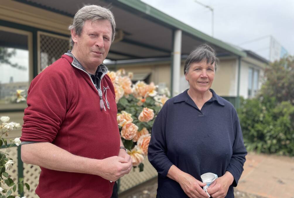 RETURN: Chris Roche and Lynne Bodell have re-formed the Wagga Ratepayers Association and are keen to get members on board. Picture: Monty Jacka