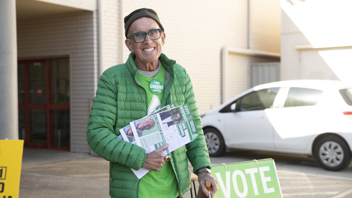 The Greens have announced experienced social activist Ray Goodlass will be their candidate for the seat of Wagga in the upcoming NSW election. Picture by Madeline Begley